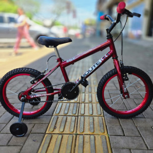 Bicicleta Infantil Aro 16 - Modelo Route Vermelha