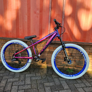 🚴‍♂️ bicicleta aro 26 estilo street/dirt – customizada e pronta para andar! 🔥